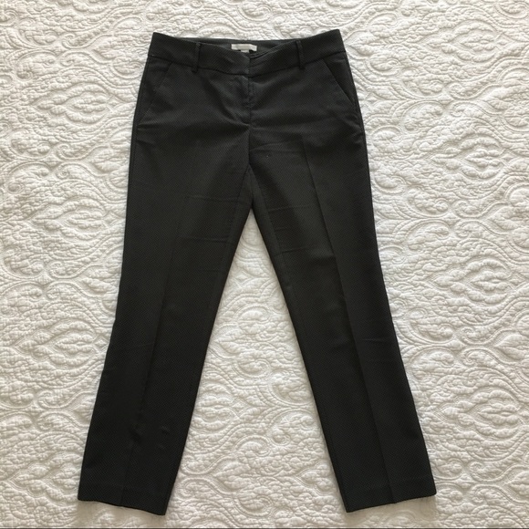 NY & Co. Dark Grey Dot Ankle Pants - Picture 1 of 8